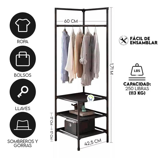 Organizador Multifuncional Rack Zapatero Esquinero